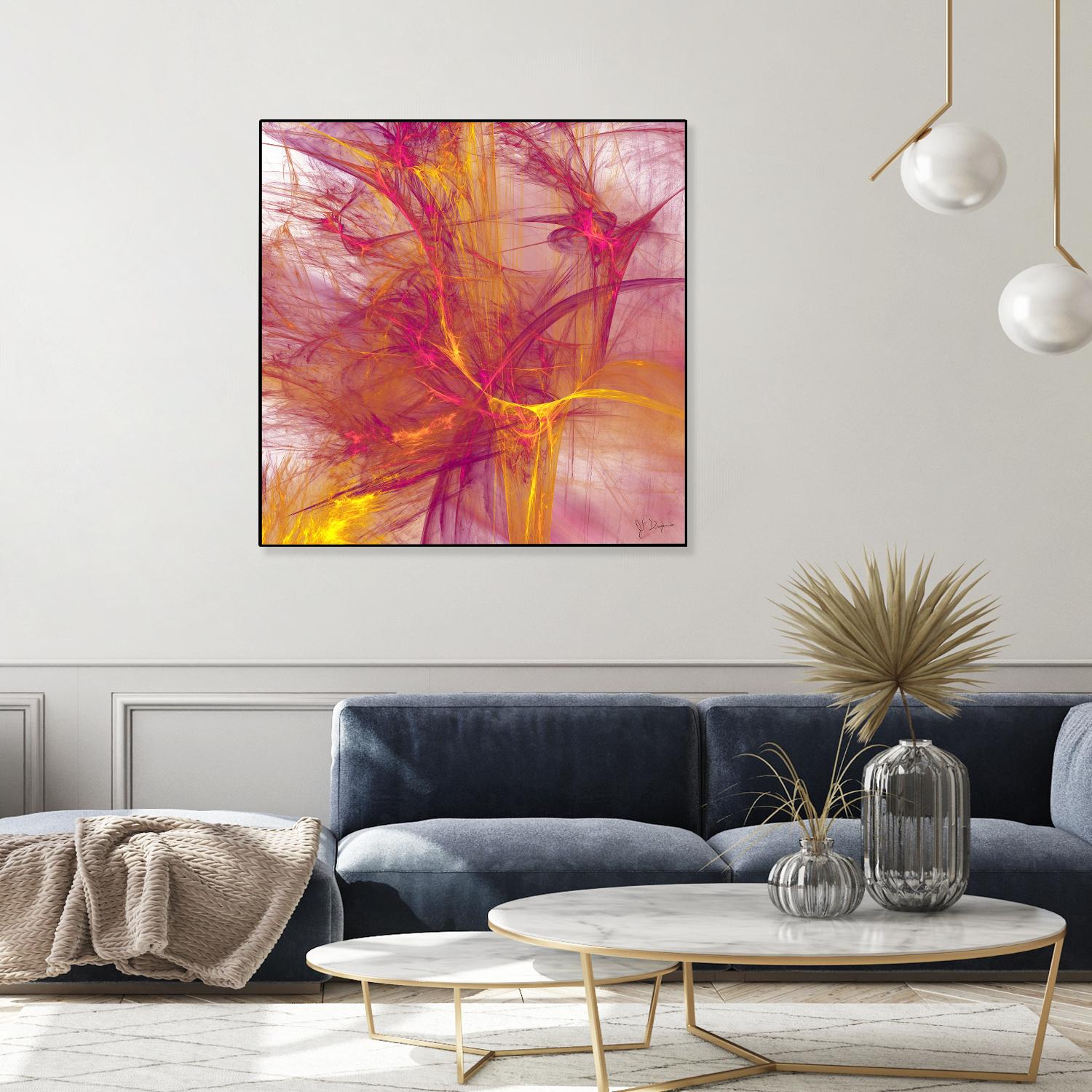 Mutation IV by Jean-François Dupuis on GIANT ART - pink digital québécois
