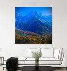 King of the mountain II by Jean-François Dupuis on GIANT ART - brown landscape