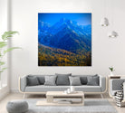 King of the mountain II by Jean-François Dupuis on GIANT ART - brown landscape