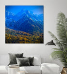King of the mountain II by Jean-François Dupuis on GIANT ART - brown landscape