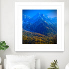 King of the mountain II by Jean-François Dupuis on GIANT ART - brown landscape