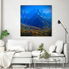 King of the mountain II by Jean-François Dupuis on GIANT ART - brown landscape