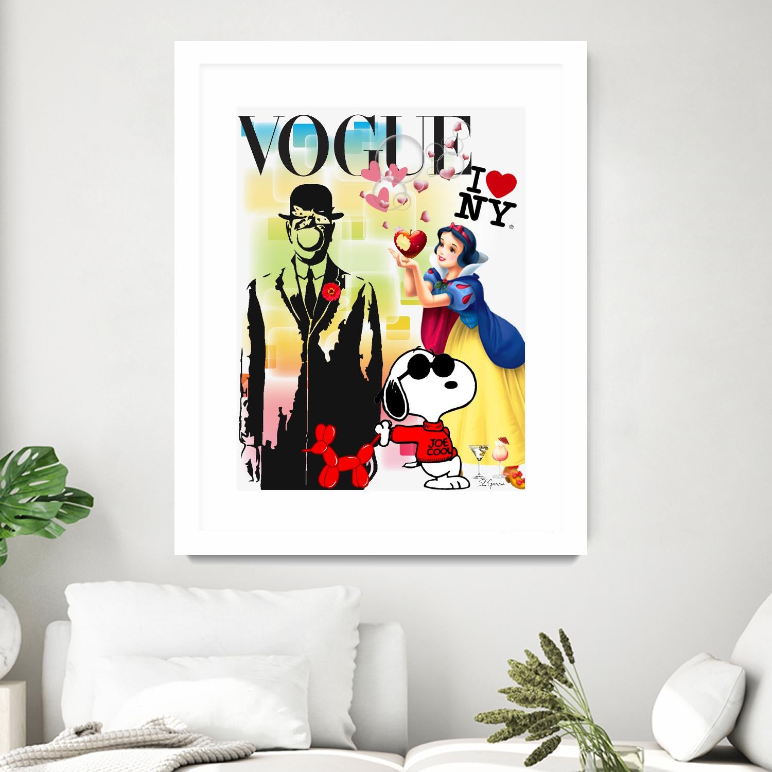 Be Cool by Carole St-Germain on GIANT ART - red digital