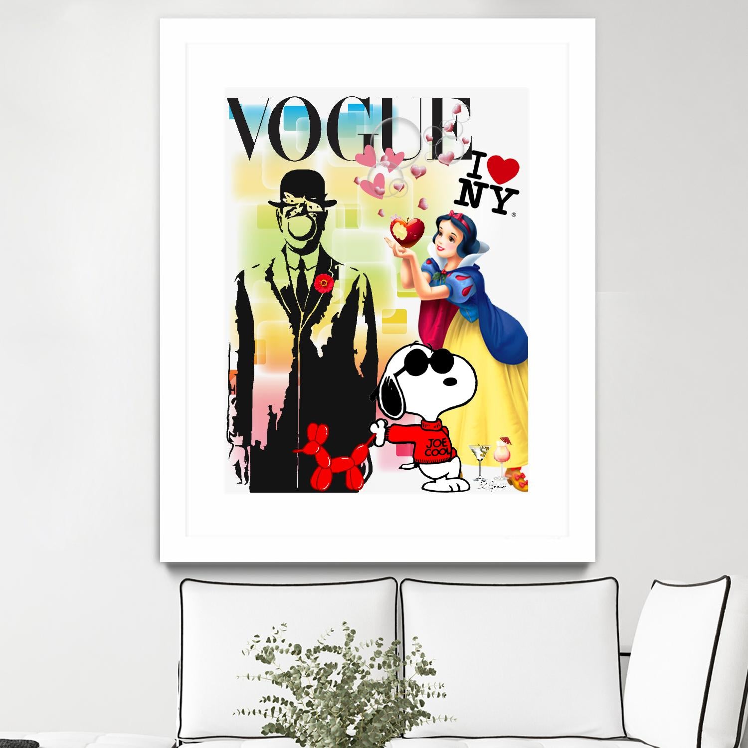 Be Cool by Carole St-Germain on GIANT ART - red digital