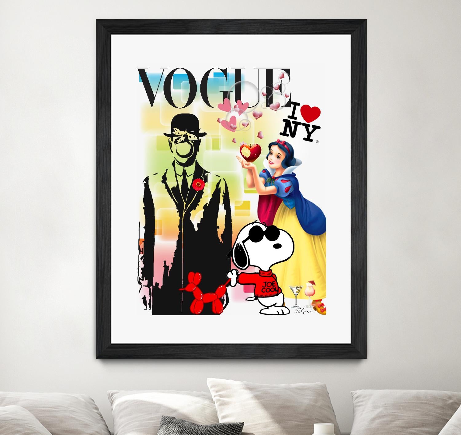 Be Cool by Carole St-Germain on GIANT ART - red digital