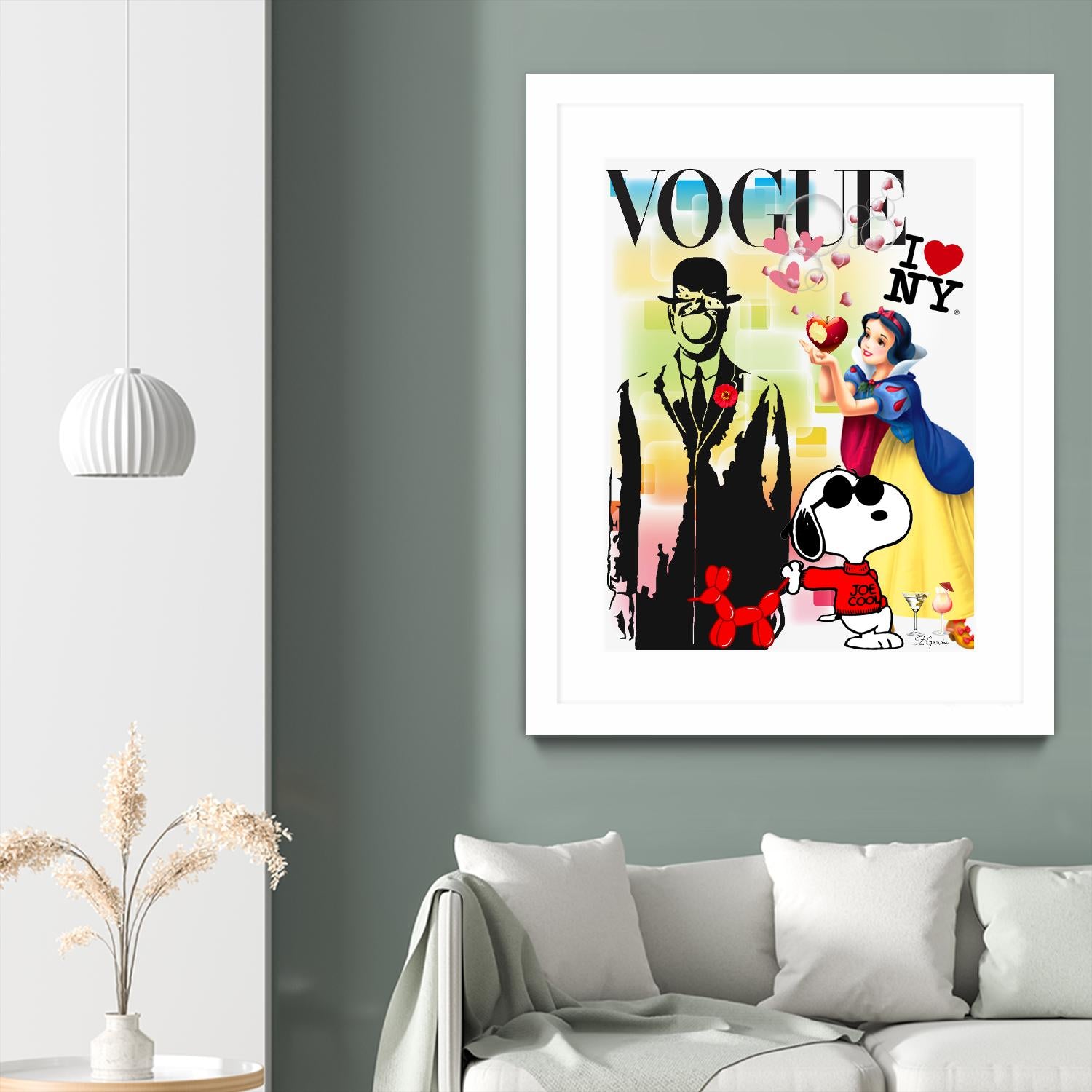 Be Cool by Carole St-Germain on GIANT ART - red digital