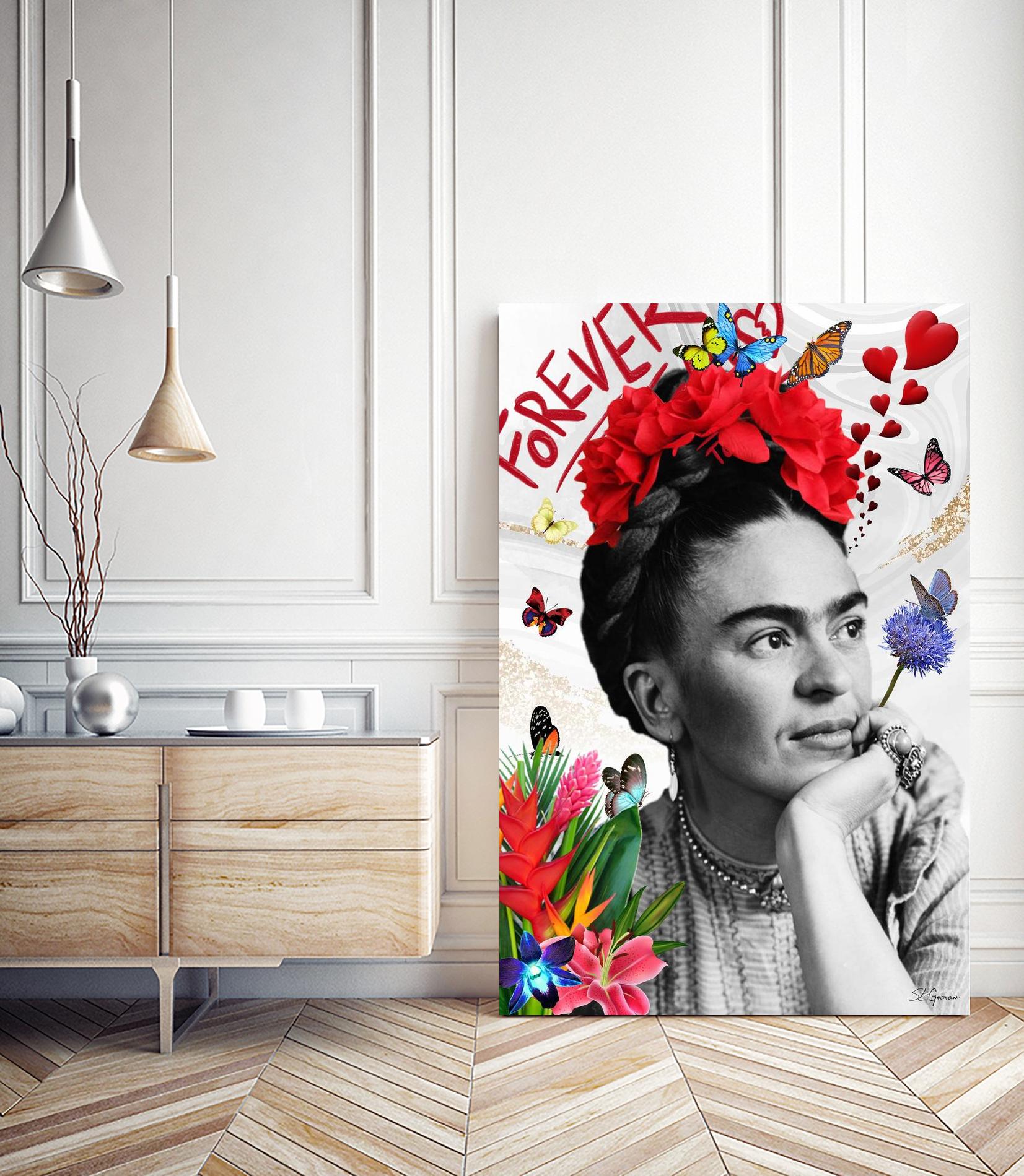 Forever by Carole St-Germain on GIANT ART - red photograph frida khalo