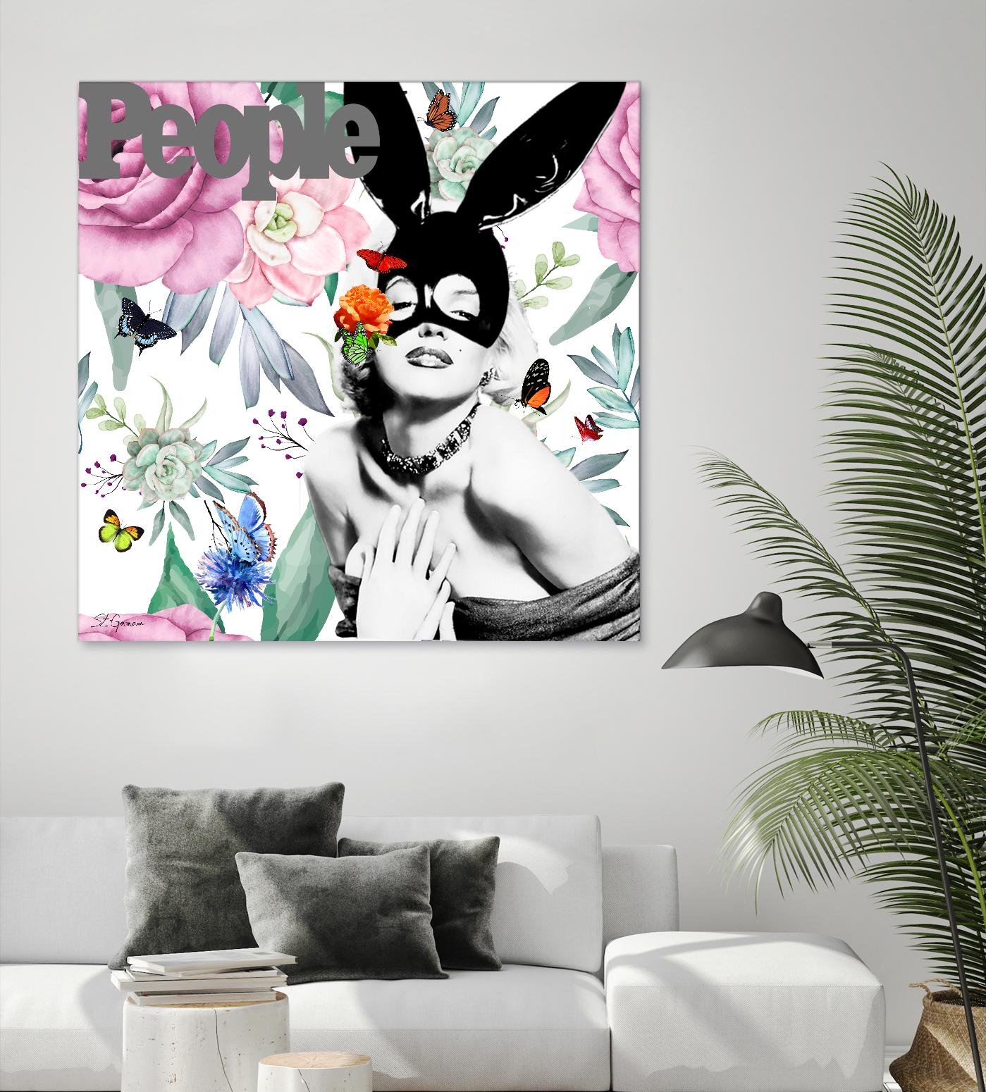 Butterfly Circus by Carole St-Germain on GIANT ART - pink pop pop