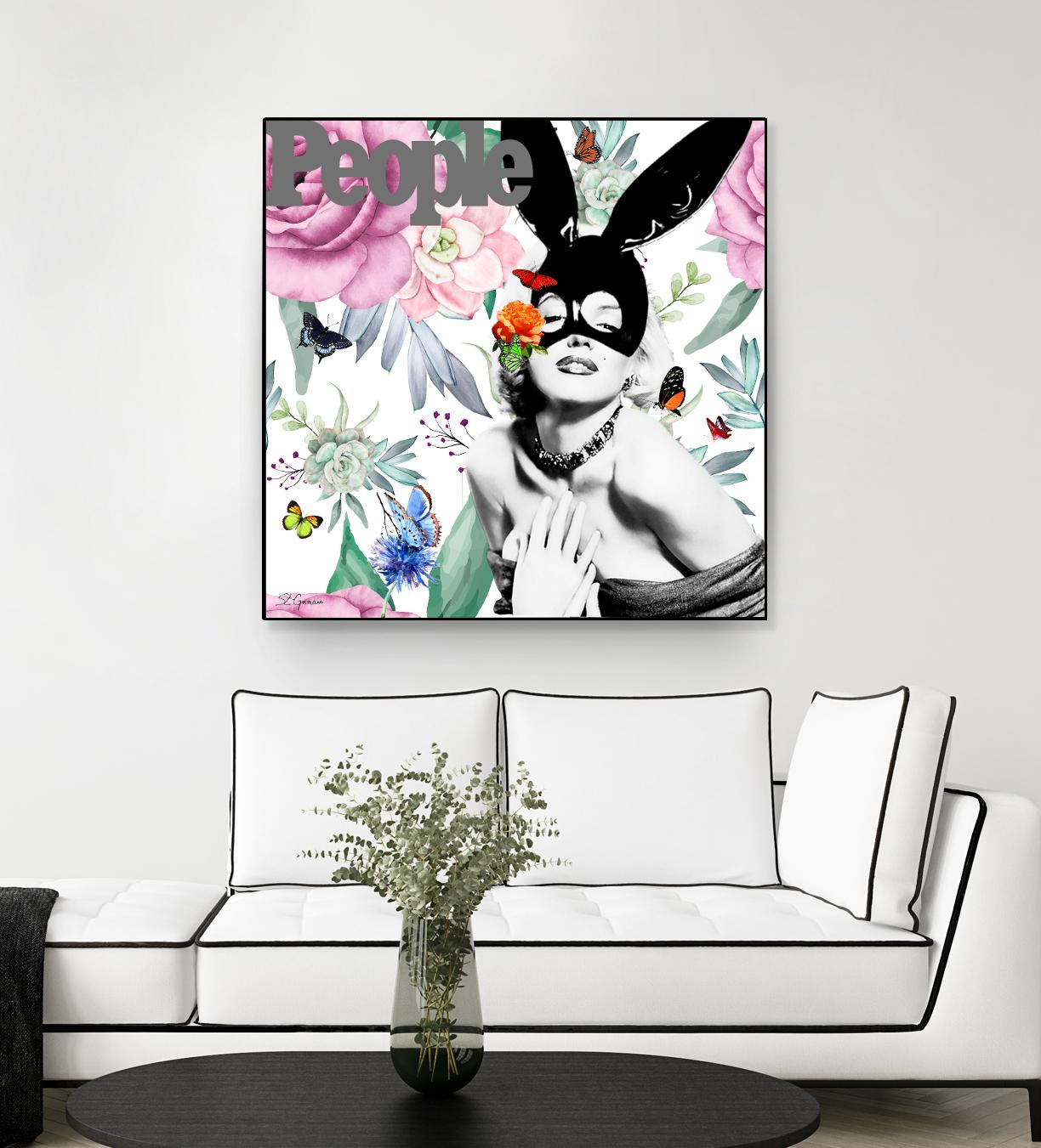 Butterfly Circus by Carole St-Germain on GIANT ART - pink pop pop
