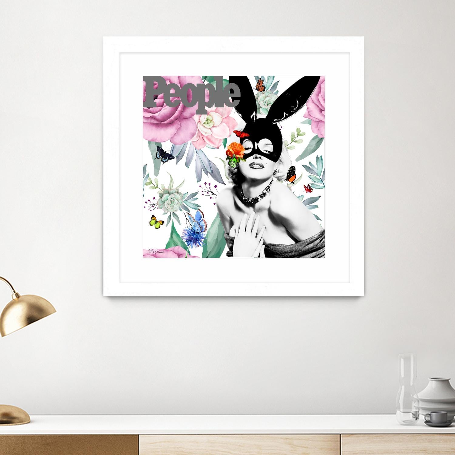 Butterfly Circus by Carole St-Germain on GIANT ART - pink pop pop