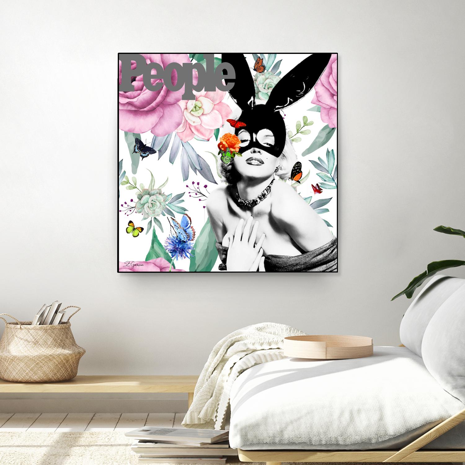 Butterfly Circus by Carole St-Germain on GIANT ART - pink pop pop