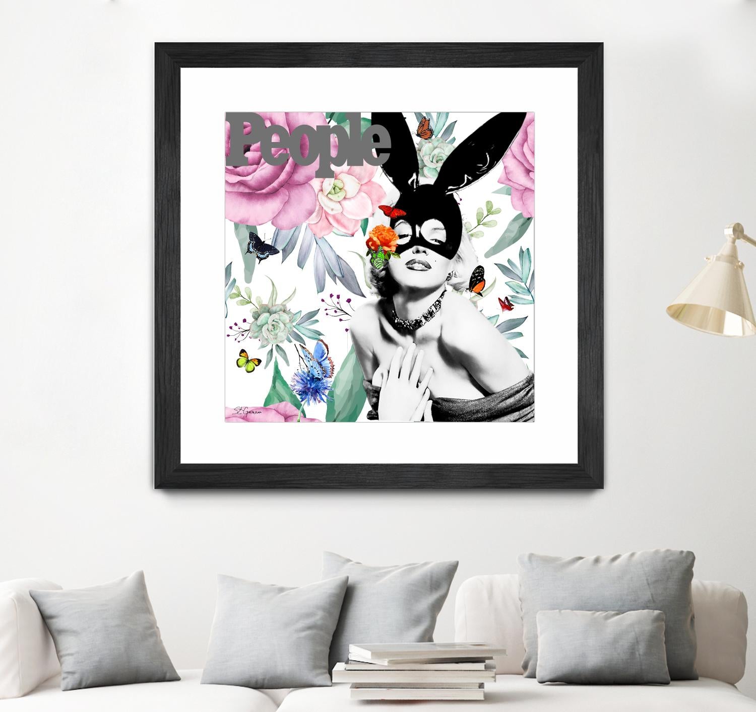 Butterfly Circus by Carole St-Germain on GIANT ART - pink pop pop