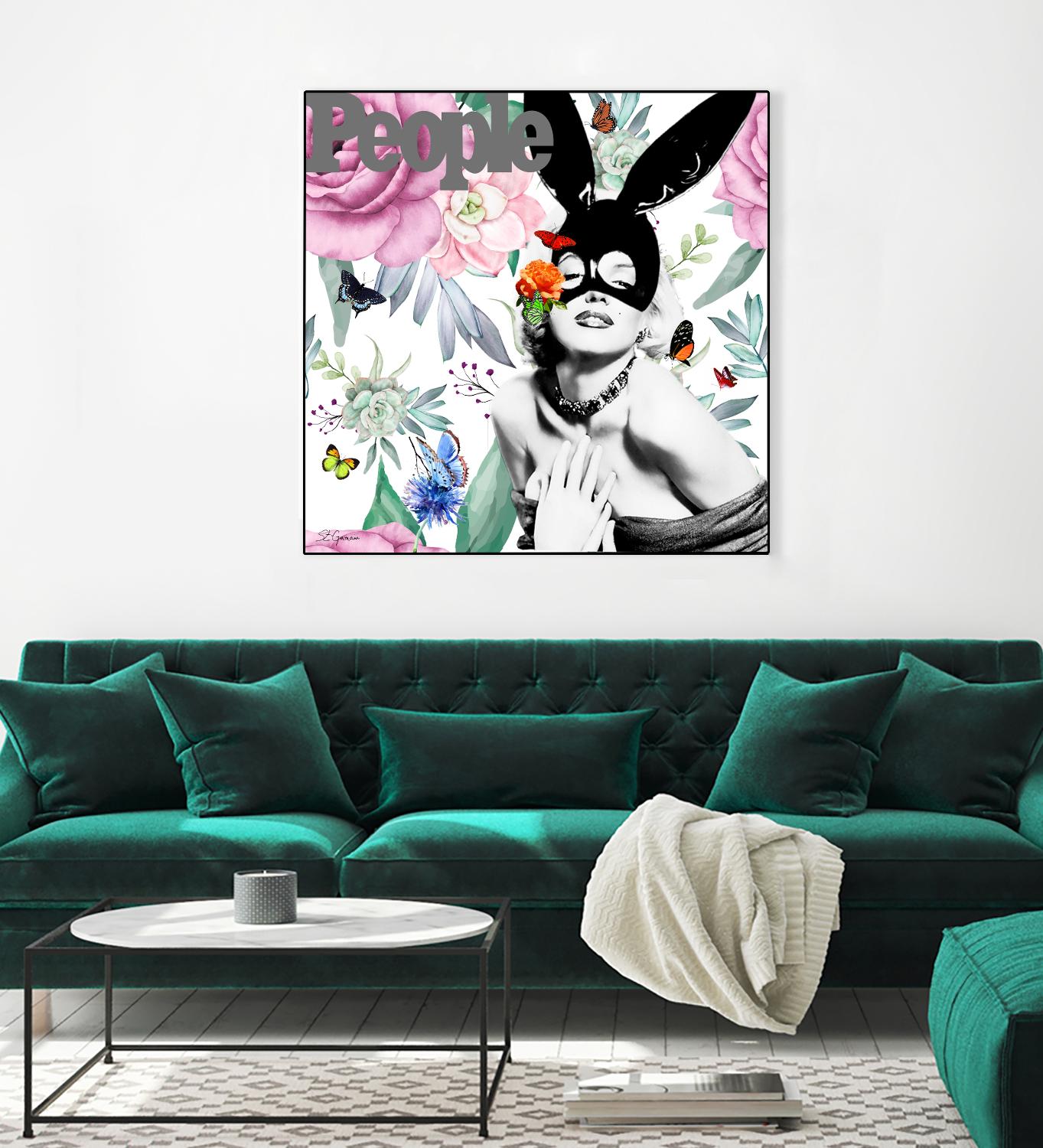 Butterfly Circus by Carole St-Germain on GIANT ART - pink pop pop