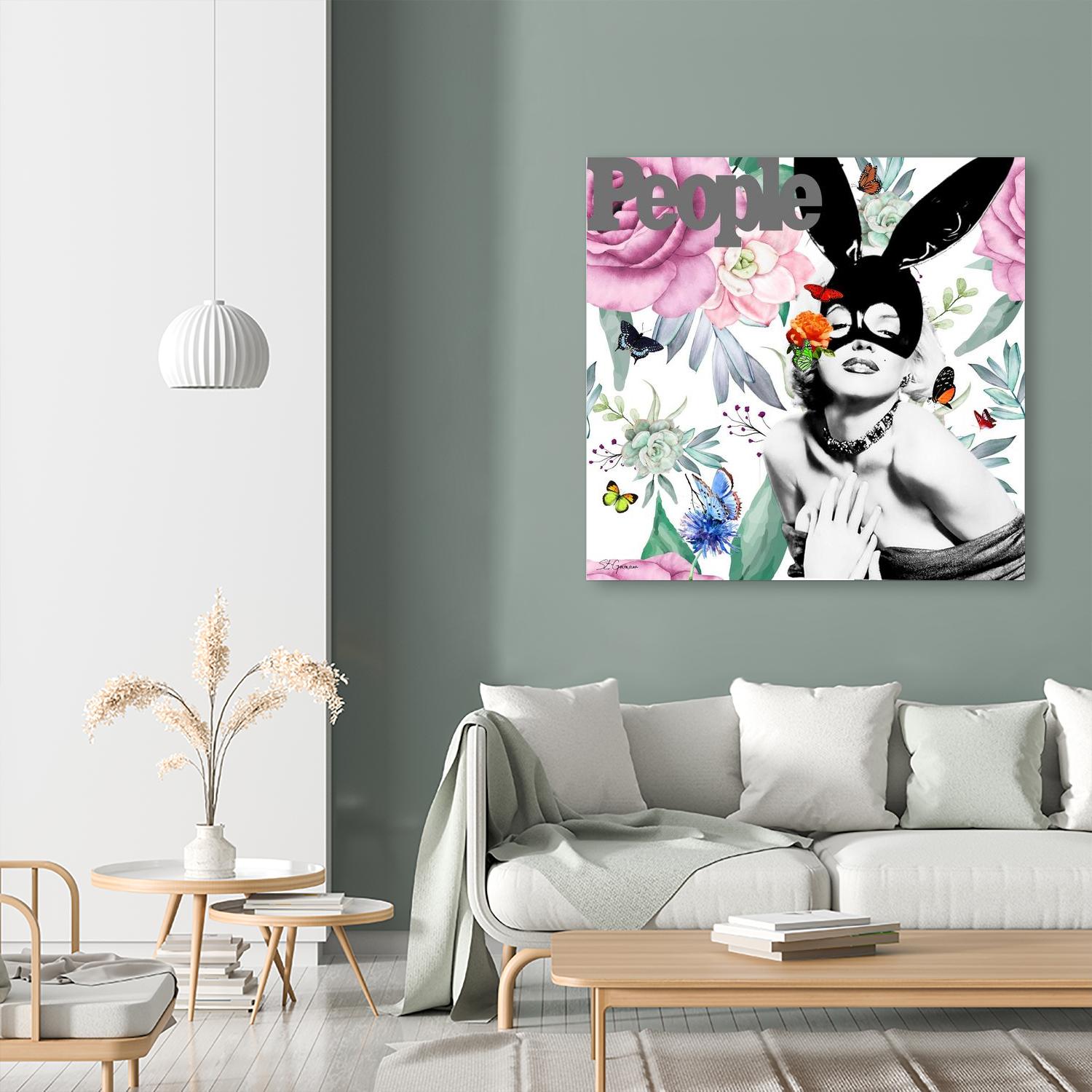 Butterfly Circus by Carole St-Germain on GIANT ART - pink pop pop