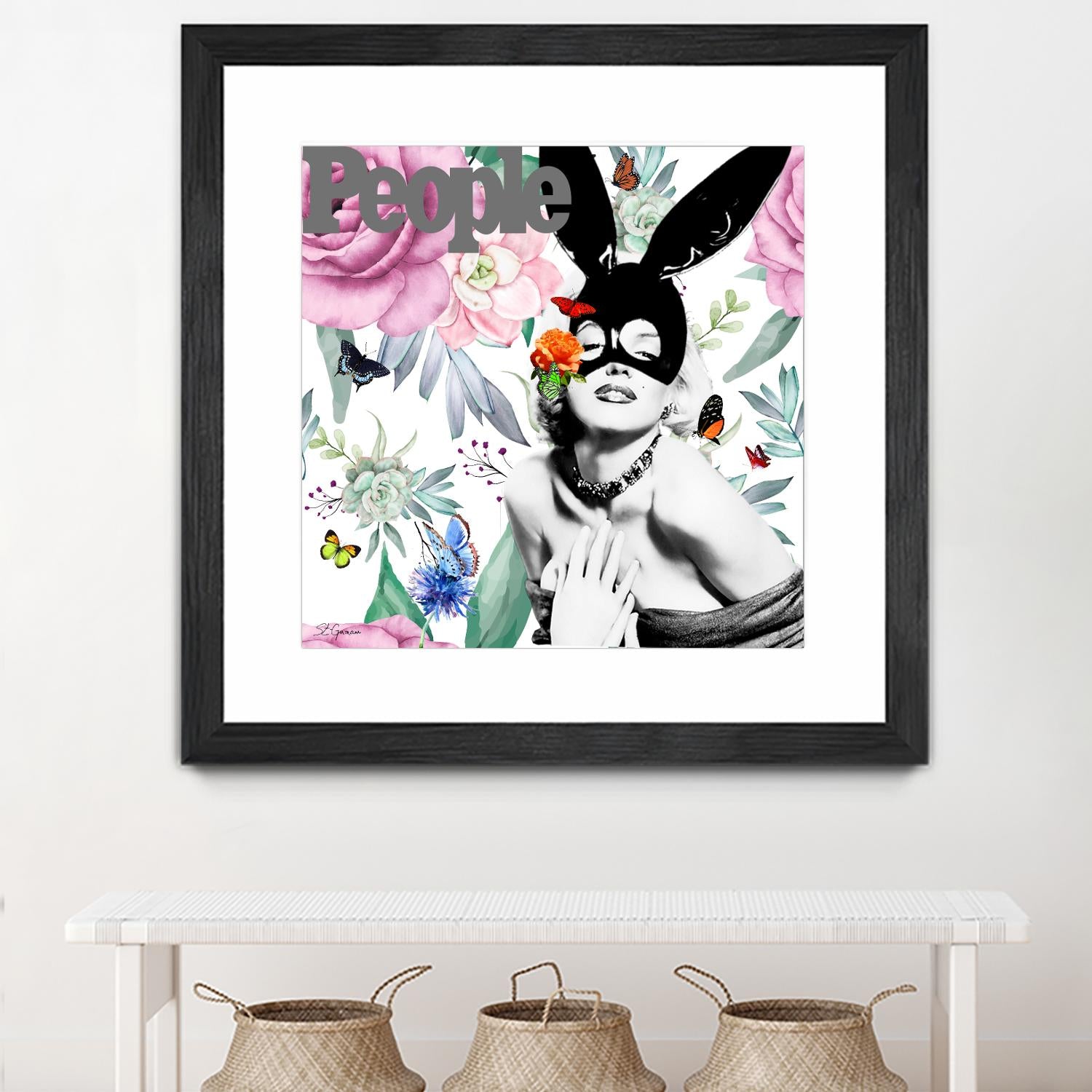 Butterfly Circus by Carole St-Germain on GIANT ART - pink pop pop