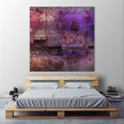 Mauve Désir VIII by Jean-François Dupuis on GIANT ART - pink abstract rust