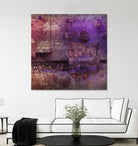 Mauve Désir VIII by Jean-François Dupuis on GIANT ART - pink abstract rust