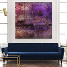 Mauve Désir VIII by Jean-François Dupuis on GIANT ART - pink abstract rust