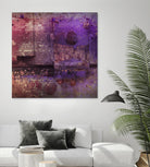 Mauve Désir VIII by Jean-François Dupuis on GIANT ART - pink abstract rust