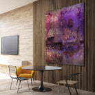 Mauve Désir VIII by Jean-François Dupuis on GIANT ART - pink abstract rust