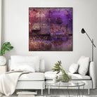 Mauve Désir VIII by Jean-François Dupuis on GIANT ART - pink abstract rust