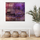 Mauve Désir VIII by Jean-François Dupuis on GIANT ART - pink abstract rust