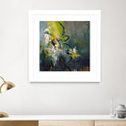 Happiness by Doris Savard on GIANT ART - green abstract