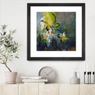 Happiness by Doris Savard on GIANT ART - green abstract