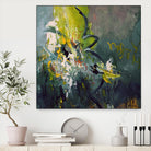Happiness by Doris Savard on GIANT ART - green abstract