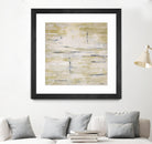 RainWater - Beige by Lori Dubois on GIANT ART - beige abstract ton sur ton