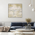 RainWater - Beige by Lori Dubois on GIANT ART - beige abstract ton sur ton