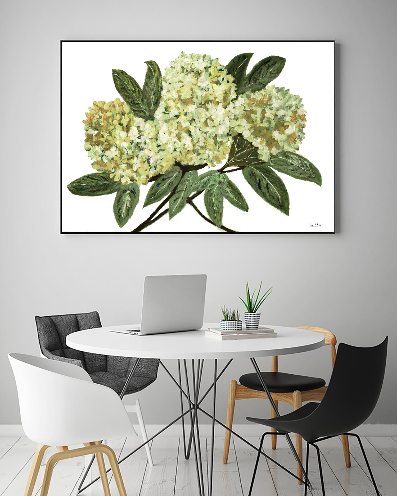 Fresh Bouquet - Lavender-1 by Lori Dubois on GIANT ART - beige floral lilas