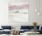 Winter Sky by Lori Dubois on GIANT ART - pink abstract paysage contemporain
