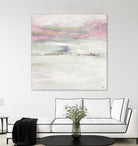 Winter Sky by Lori Dubois on GIANT ART - pink abstract paysage contemporain
