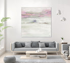 Winter Sky by Lori Dubois on GIANT ART - pink abstract paysage contemporain