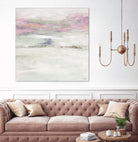 Winter Sky by Lori Dubois on GIANT ART - pink abstract paysage contemporain