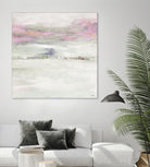 Winter Sky by Lori Dubois on GIANT ART - pink abstract paysage contemporain