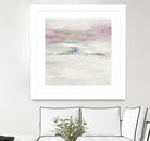 Winter Sky by Lori Dubois on GIANT ART - pink abstract paysage contemporain