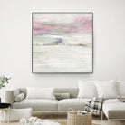 Winter Sky by Lori Dubois on GIANT ART - pink abstract paysage contemporain