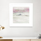 Winter Sky by Lori Dubois on GIANT ART - pink abstract paysage contemporain