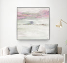 Winter Sky by Lori Dubois on GIANT ART - pink abstract paysage contemporain