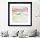 Winter Sky by Lori Dubois on GIANT ART - pink abstract paysage contemporain