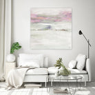 Winter Sky by Lori Dubois on GIANT ART - pink abstract paysage contemporain