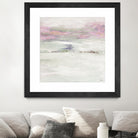 Winter Sky by Lori Dubois on GIANT ART - pink abstract paysage contemporain