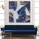 Tiger's Eye - Blue - B - 3 by Lori Dubois on GIANT ART - beige abstract