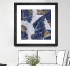 Tiger's Eye - Blue - B - 3 by Lori Dubois on GIANT ART - beige abstract