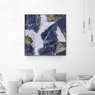 Tiger's Eye - Blue - B - 3 by Lori Dubois on GIANT ART - beige abstract