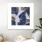 Tiger's Eye - Blue - B - 3 by Lori Dubois on GIANT ART - beige abstract