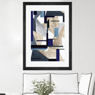 InTheKnow by Lori Dubois on GIANT ART - beige abstract grays