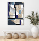 InTheKnow by Lori Dubois on GIANT ART - white & black geometric grays